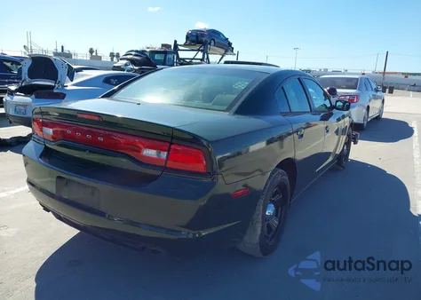 2014 Dodge Charger Police z USA, uszkodzony, nr VIN 2C3CDXAG4EH367268